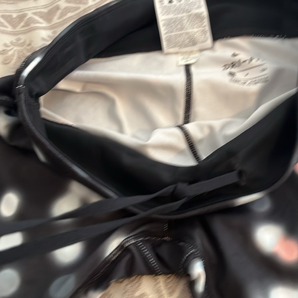 Nike Dri-Fit running pants, women’s size S/P, black with pink and gray - Picture 8 of 10